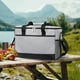 thumbnail image 2 of Insulated Cooler Bag 35L Waterproof Organizer With Shoulder Strap And Handle For Food Delivery, 2 of 5