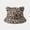 D, variant on Women's Bucket Hat Leopard Print Cat Ear Wide Brim Sun Cap
