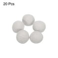 thumbnail image 3 of Wool Felt Balls Beads Woolen Fabric 3cm 30mm White for Home Crafts 20Pcs, 3 of 5