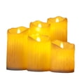 thumbnail image 6 of HD JUNTUNKOR Flickering Flameless Candle, Ivory White, LED Candle Light, 5 Count, 6 of 7