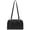Black, variant on Swing Zip Leather Shoulder Bag for Women | Top-Handle Hobo Purse with Adjustable Strap | Ideal for Daily & Travel Use.