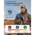 thumbnail image 5 of KEMIMOTO Heated Vest Men Women Electric Warming Vest for Hunting & Winter Sports (Battery Not Included) Thermal Warm Up Body Heating, 5 of 8