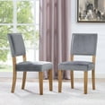 thumbnail image 5 of Oblige Dining Chair Wood Set of 2Gray, 5 of 6