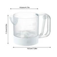 thumbnail image 3 of TIELUTT Hand and Stand Mixer with Multiple Speeds for Baking Cooking and Whipping Eggs Dough Hand Mixer Heavy Duty Kitchen Aid Mixer Stand Hand Mixer 5 Speed Stand Aid Hand Help Mixer, 3 of 5