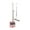 🥑 Pink_New#1817, variant on 3-Piece Rotating Broom and Dustpan Set with Soft Bristles and Foldable Storage for Home Cleaning