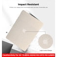 thumbnail image 4 of Funda para MacBook Air 13.6 pulgadas compatible con ByCeke, 2025, color beige, 4 of 7