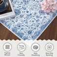 thumbnail image 3 of Tzou Distressed Vintage Area Rug for Bathroom Bedroom Living Room Home Office, Machine Washable, Anti-Slip, Stain Resistant, 3 of 9
