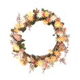 thumbnail image 2 of OUSITAID Clearance! Small Daisy Garland Wreath Artificial Flower Simulation Flower Decoration Pendant Spring Color Chrysanthemum Home Holiday Pendan, 2 of 6