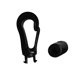 thumbnail image 4 of Cuerda elástica de 5mm Macarena Mosquetón Karabiner de Plástico Negro, 4 of 8