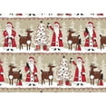thumbnail image 1 of Pack Of 1, Woodland Santa 24" X 85' (Kraft) Roll Christmas Premium Gift Wrap Papers For 40-50 Gifts Made In USA, 1 of 1