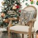 thumbnail image 4 of ZHAOCHENG Fundas de almohada con diseño de árbol de Navidad, reno, camión, rayas grises, 18 x 18 pulgadas, funda de cojín de invierno, decoración para sofá, juego de 4, 4 of 5