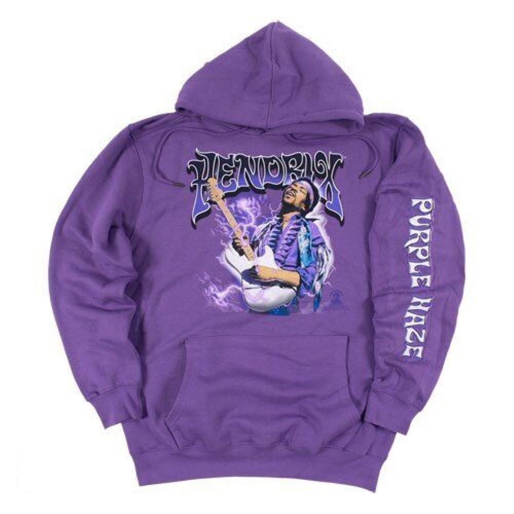 Jimi Hendrix Purple Haze Mens Pullover Hoodie