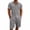 🔥 Dark Gray, variant on Gifts Men's Solid Color Button Pocket Short Sleeve Turndown Collar Top and Pocket Elastic Waist Shorts Set, Fashion Two-Piece Outfit, Comfortable Casual Summer Loungewear for Daily Wear Pink M