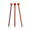 thumbnail image 4 of 4/6/8/10/12 piezas de horquillas de madera estampadas para el cabello, palillos para el cabello para mujer, 13 cm, 4 of 9