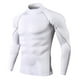 thumbnail image 1 of Camiseta ajustada de entrenamiento para correr para hombre, blusa de traje de Fitness de secado rápido de manga larga para deportes al aire libre Pompotops  oipoqjl53012, 1 of 3