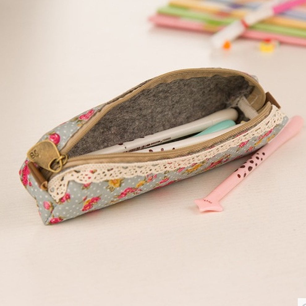 vintage pencil case