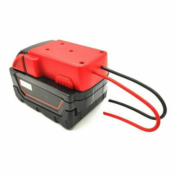 LEORX Power Conversion Battery Adapter Red 1Set