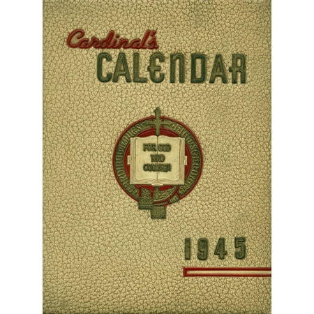 (Custom Reprint) Yearbook: 1945 Cardinal Hayes High School - Cardinals Calendar Yearbook (Bronx NY)