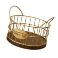 thumbnail image 1 of Luzkey Coffee Pod Holder Coffee Pod Storage Basket Pod Dispenser for Kitchen Bar Desktop Sturdy Accessory Rustic Multipurpose Wooden Base 17cmx12.5cm, 1 of 8