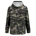 thumbnail image 6 of Bovemsi Sweatshirt for Women Long Sleeved With Gradient Letter Printed Pockets And Camo Hoodie, 6 of 9