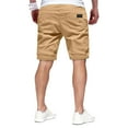 thumbnail image 4 of Xudanell Men Outdoor Casual ShortsShorts Hiking Jogger Classic Fit Drawstring Shorts with Multi Pockets Summer Beach Jogging Leisure Summer Casual Shorts,L, 4 of 6