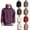 Purple, variant on Dovford Mens Hoodies Fleece Lined Casual Athletic Sweatshirts Pullover with Kangaroo Pocket