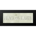 thumbnail image 2 of Bluebird Barn 14x7 Black Modern Framed Museum Art Print Titled - Peace on Earth, 2 of 5