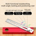 thumbnail image 3 of Foldable Depth Measuring Ruler Woodworking Multi Angle Marking Ruler Adjustable, 3 of 9