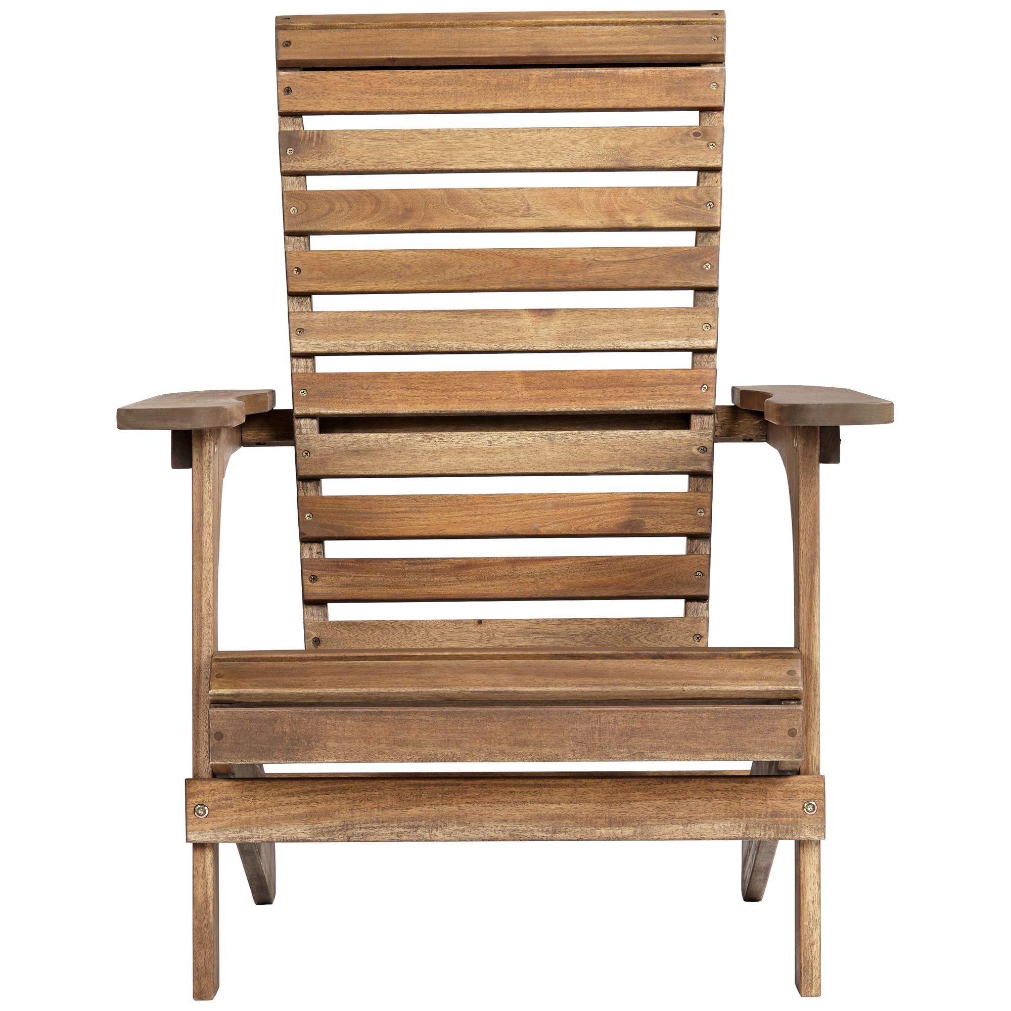 Teal Island Designs Kenneth Natural Wood Adirondack Chair
