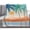 Light Beige, variant on Flannel Throw Blanket for Couch Sofa Bed,Summer Boho Coconut Trees Sunset Soft Cozy Warm Fuzzy Blanket 50x60in