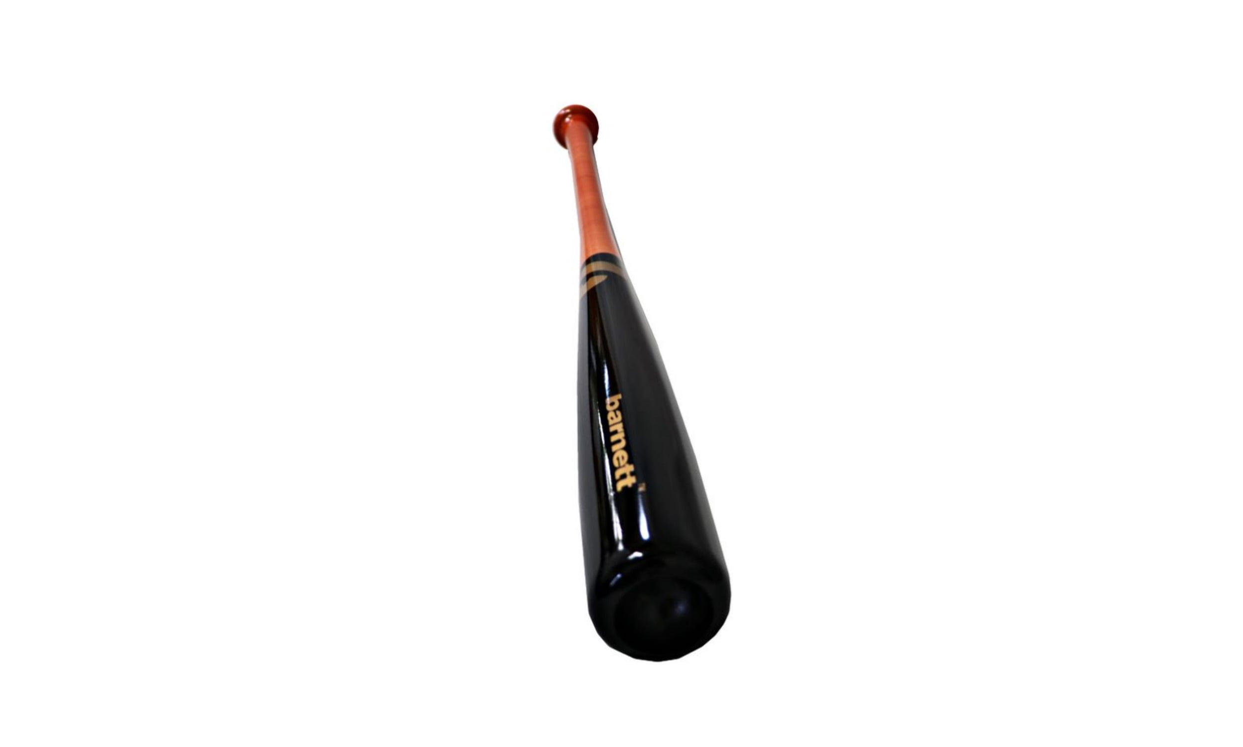 Barnett BB-12 Baseball Bat In Quality Wood, Adult, Black, 34''