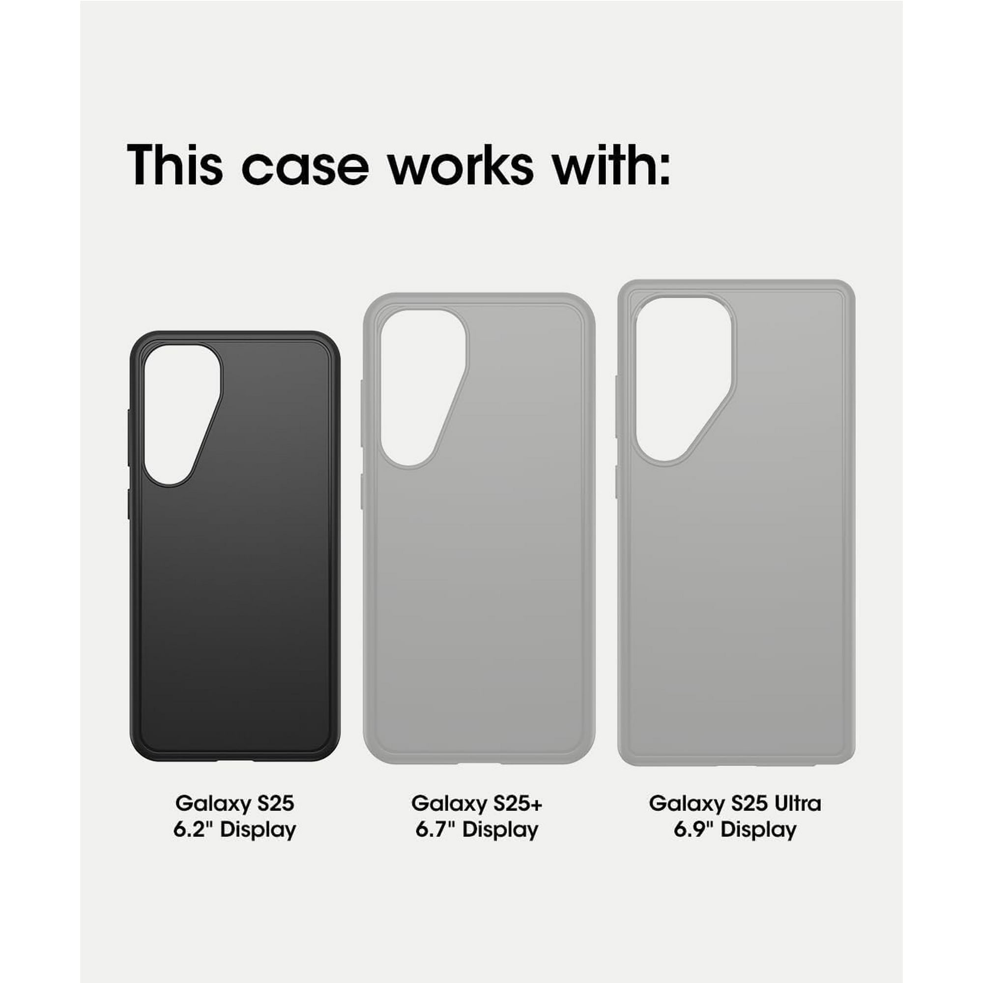OtterBox Samsung Galaxy S25 (Only) - Commuter Series Case - Get Your Greens - Slim & Tough - Pocket-Friendly - with Port Protection - Non-Retail Packaging