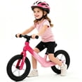 thumbnail image 1 of MYXSRI Bicicleta de Equilibrio para Niños de 2 a 5 Años, Asiento Ajustable, Manubrio con Giro de 360°, Llantas Antipinchazos de 12 Pulgadas y Cuadro de Acero Engrosado, para Niñas y Niños (Rosa), 1 of 9