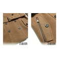 thumbnail image 2 of Zareen Wool Blend Short Coat with Belt-Camel-XL, 2 of 3