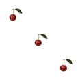 thumbnail image 4 of Bearachild Cherry Disco Balls Modern Kawaii Mirror Lighting Glass Circle Sala de estar Decoración para el hogar para Bar DJ Club Red single Type1 NO1, 4 of 6