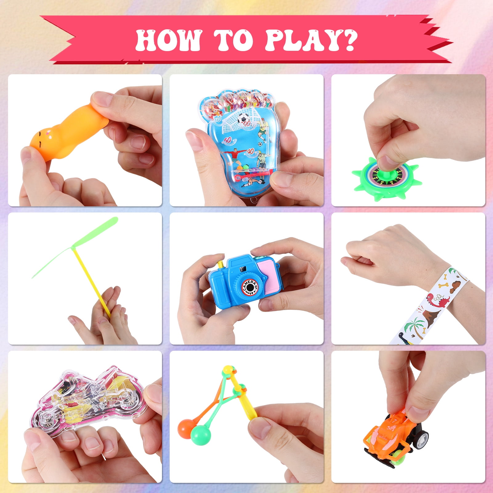 sixwipe 810 Pcs Party Favors for Kids, Fidget Pack Goodie Bags Bulk Toys Treasure Box for Boys Girls, Birthday Party Stocking Stuffers, Pinata Filler Stuffers Toys for Classroom Carnival Prizes Gifts