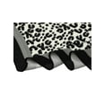 thumbnail image 5 of INSPIRE CHIC Women's Leopard Print Rhombus Neck Scarf Neckerchief Gray, 5 of 6