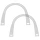 thumbnail image 1 of Asas para bolso de ganchillo, 2 uds., bolsos de repuesto, asa de transporte, asa para hacer monedero, mango transparente en forma de U, 1 of 4