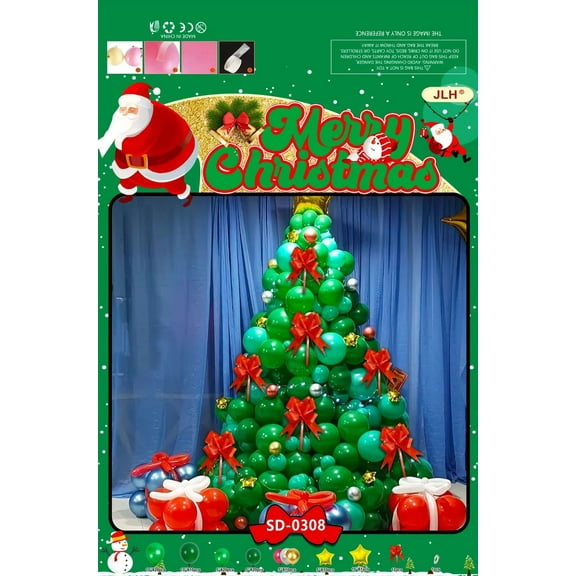 Balloon Arch Set - Evergreen Christmas Tree F07M2-15 SD-0308