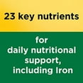 thumbnail image 2 of Nature Made Multivitamin with Iron Tablets 130Ct, 2 of 5