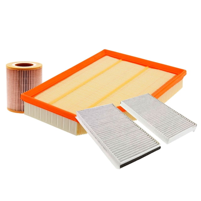 Kit De Filtro de Aire, Filtro de Aceite y Filtro de Cabina 3 PIEZAS Compatible con Bmw 530i L6 3.0L DE 2005 A 2006