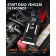 thumbnail image 2 of Batería Jump Starter SYPOM 4000A Peak para coche, 10 L, diésel, 2 of 6