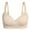 Beige, variant on Penkiiy Women Nursing Bras Woman's Solid Color Ring Breast Feeding Comfortable Hollow Out Perspective Bra Underwear Beige Bras