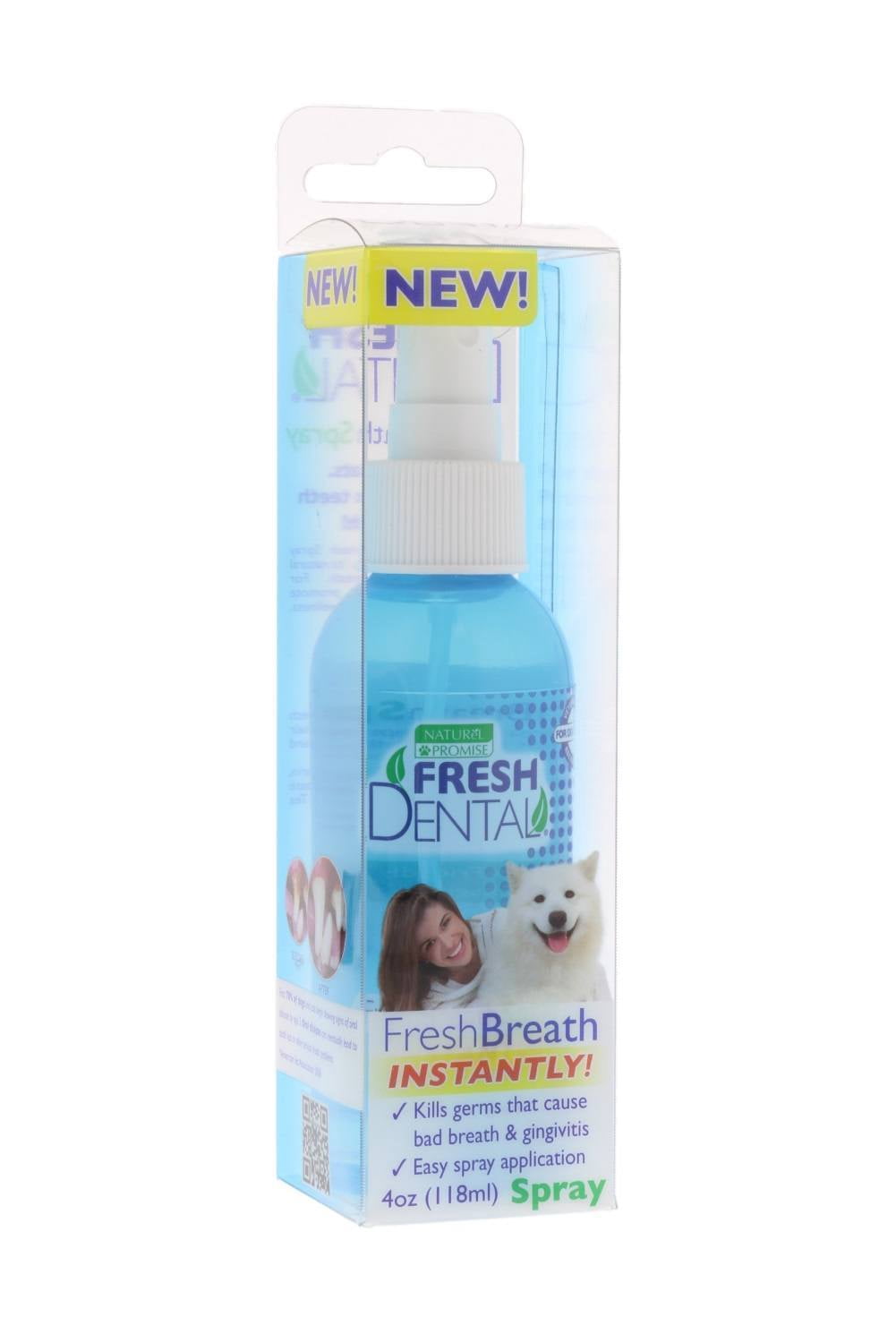 naturel promise fresh dental clean teeth gel for cats and dogs 118ml