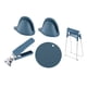 thumbnail image 5 of Juego de cocina anti-escaldaduras para mover platos o cuencos calientes, protege las manos y es duradero. azul, 5 of 9