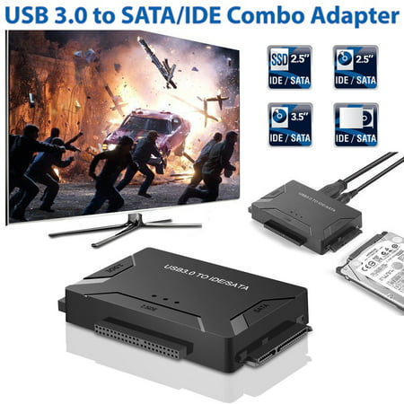 USB 3.0 to IDE / SATA Converter Hard Drive Adapter with Power Switch for 2.5