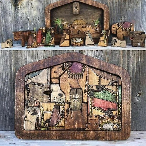 Crib nativity set top