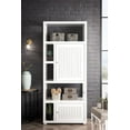 thumbnail image 7 of James Martin Vanities E645-BLC30-GW 30 in. Athens Bookcase Linen Cabinet with Double Sided, Glossy White, 7 of 7