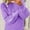 Purple, variant on IMENGL Autumn winter thickened warm pullover, Beige M, Size M-5XL