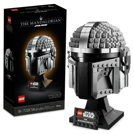 UPC: 0673419357487 | LEGO Star Wars The Mandalorian Helmet 75328 Buildable Model Kit Display Collectible Decoration Set for Adults Men Women Mom Dad Collectible Gift Idea